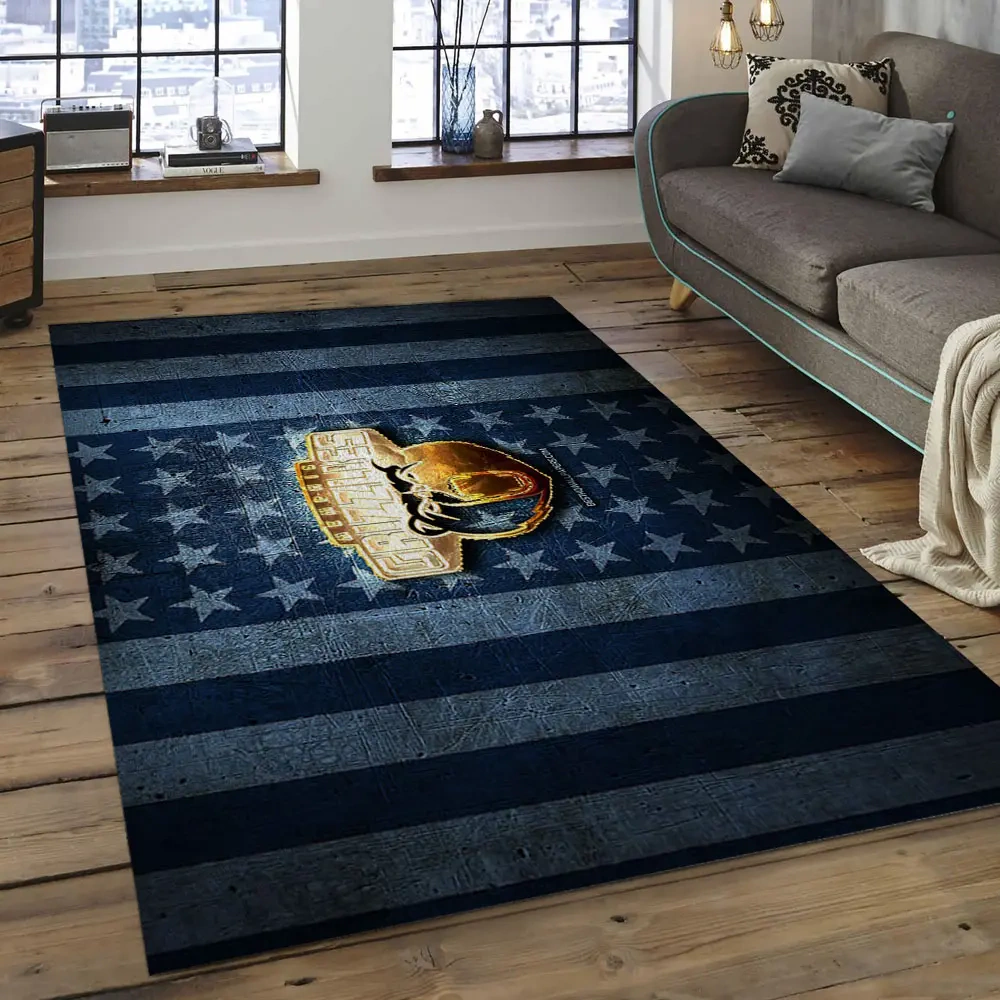 Memphis Grizzlies Area Rug, NBA Floor Decor, Non-Slip for Basketball Fans 2891056