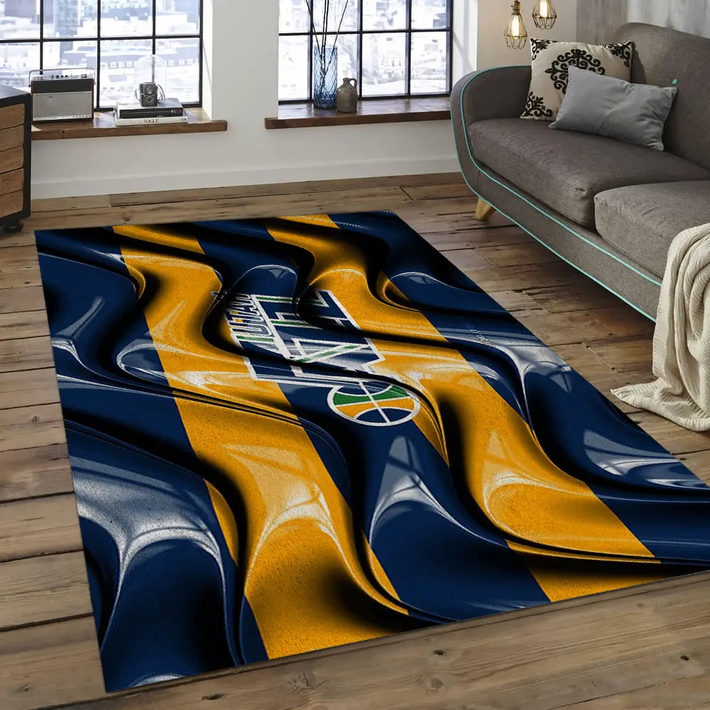 Utah Jazz Area Rug, NBA Floor Decor, Non-Slip for Basketball Fans 289965