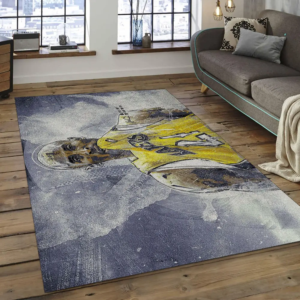 Los Angeles Lakers Area Rug, NBA Floor Decor, Non-Slip for Basketball Fans 289950