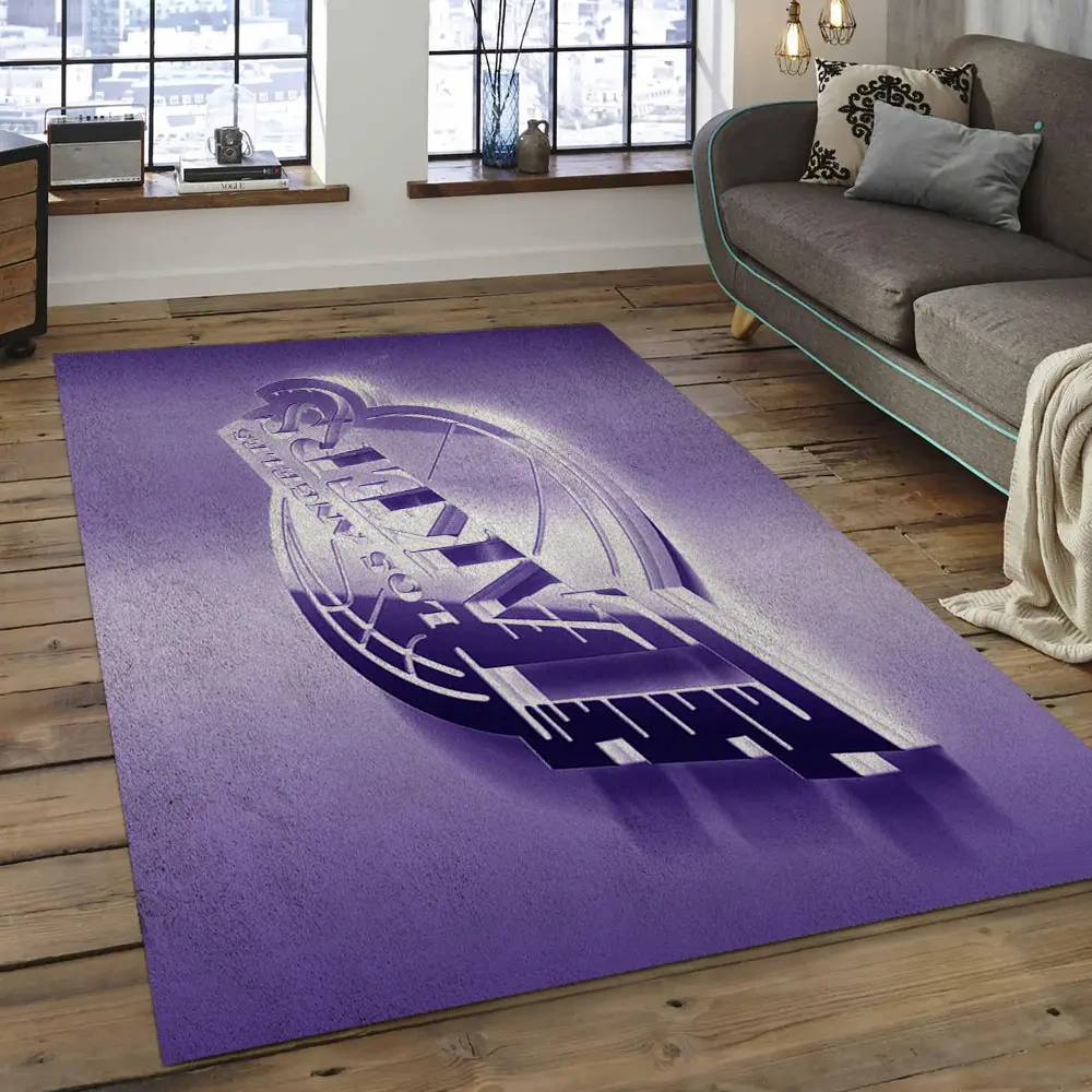 Los Angeles Lakers Area Rug, NBA Floor Decor, Non-Slip for Basketball Fans 289923