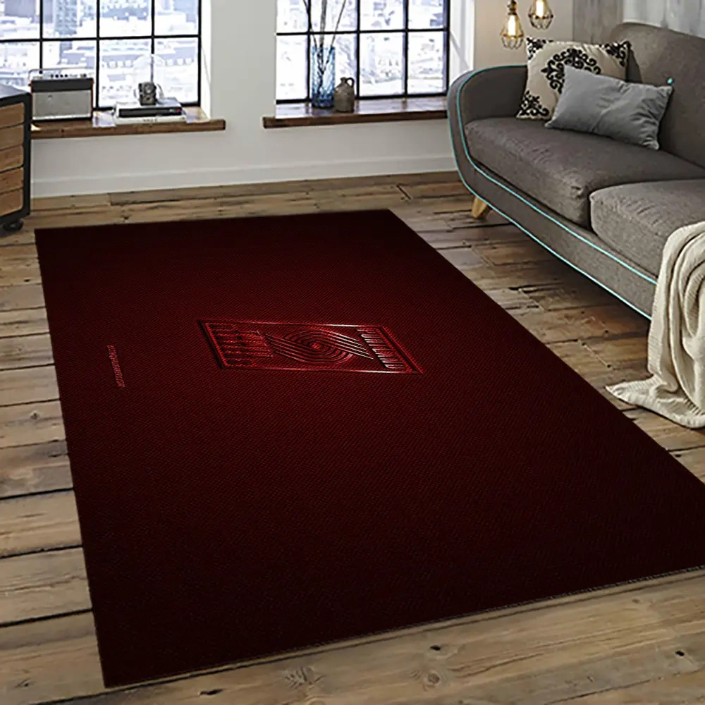 Portland Trail Blazers Area Rug, NBA Floor Decor, Non-Slip for Basketball Fans 289402