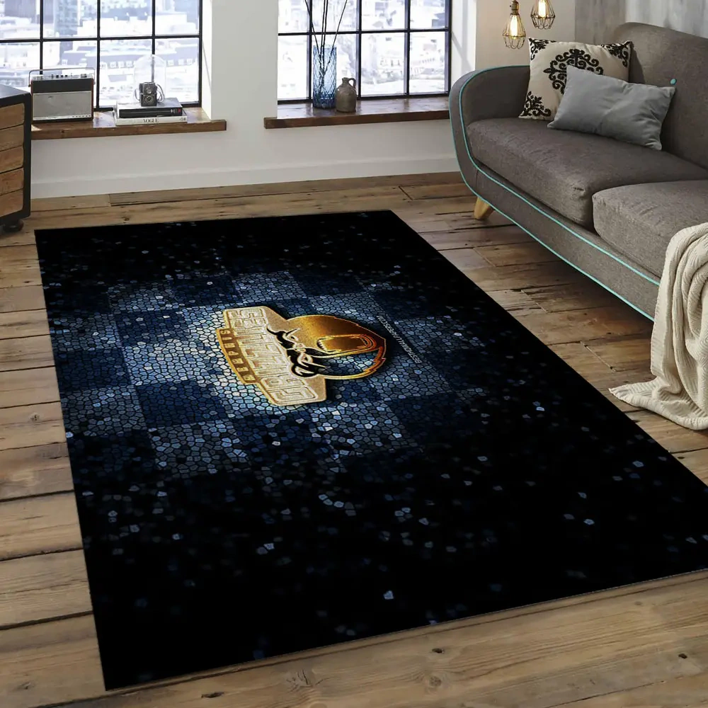 Memphis Grizzlies Area Rug, NBA Floor Decor, Non-Slip for Basketball Fans 2891052