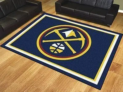 Denver Nuggets Area Rug, NBA Floor Decor, Non-Slip for Basketball Fans 2891368