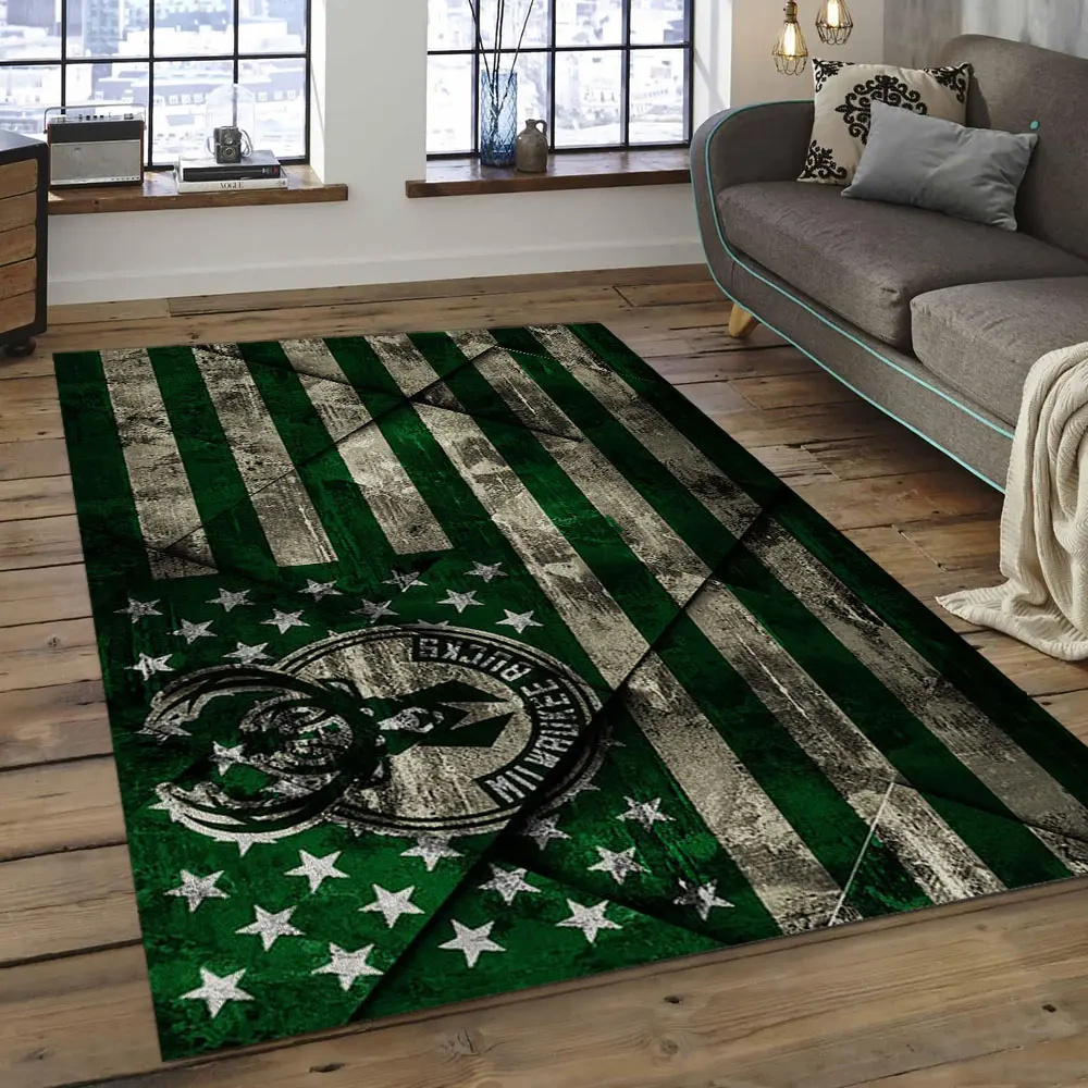 Milwaukee Bucks Area Rug, NBA Floor Decor, Non-Slip for Basketball Fans 2891018