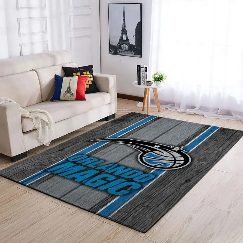 Orlando Magic Area Rug, NBA Floor Decor, Non-Slip for Basketball Fans 289179