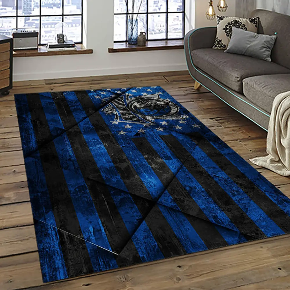 Dallas Mavericks Area Rug, NBA Floor Decor, Non-Slip for Basketball Fans 289307