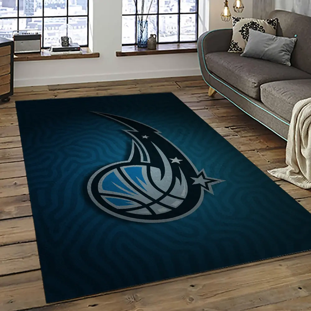 Orlando Magic Area Rug, NBA Floor Decor, Non-Slip for Basketball Fans 289380