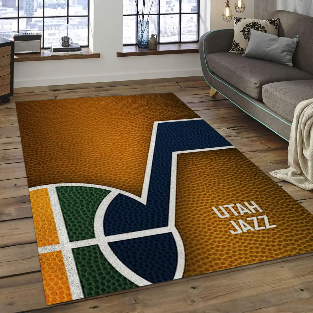 Utah Jazz Area Rug, NBA Floor Decor, Non-Slip for Basketball Fans 289967