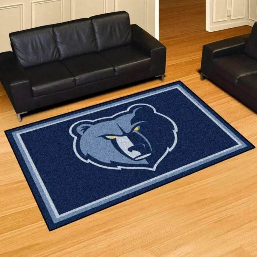 Memphis Grizzlies Area Rug, NBA Floor Decor, Non-Slip for Basketball Fans 2891283