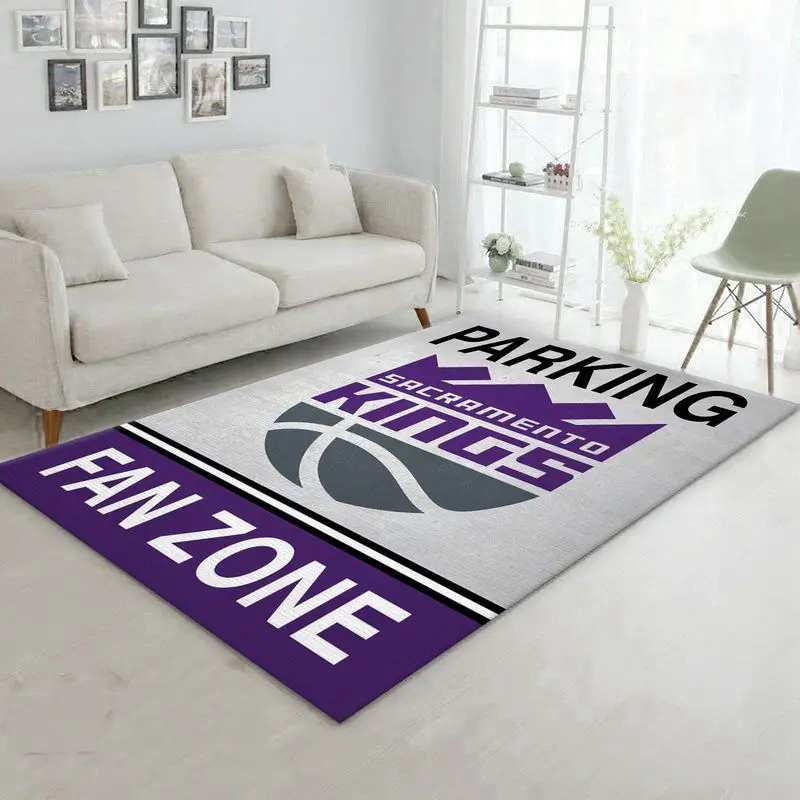 Sacramento Kings Area Rug, NBA Floor Decor, Non-Slip for Basketball Fans 2891116