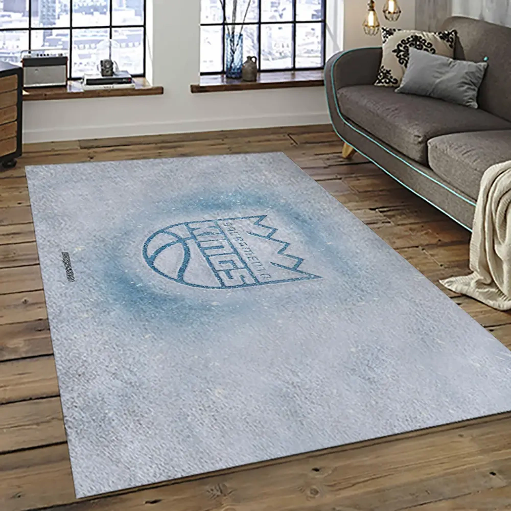 Sacramento Kings Area Rug, NBA Floor Decor, Non-Slip for Basketball Fans 289239