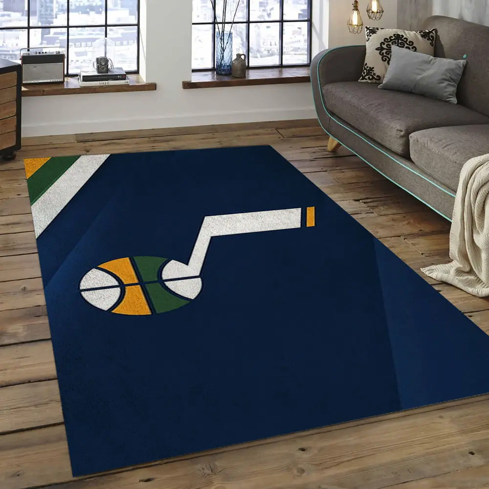Utah Jazz Area Rug, NBA Floor Decor, Non-Slip for Basketball Fans 289971