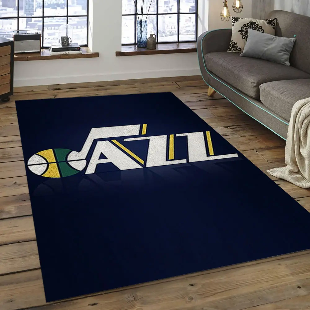 Utah Jazz Area Rug, NBA Floor Decor, Non-Slip for Basketball Fans 289963