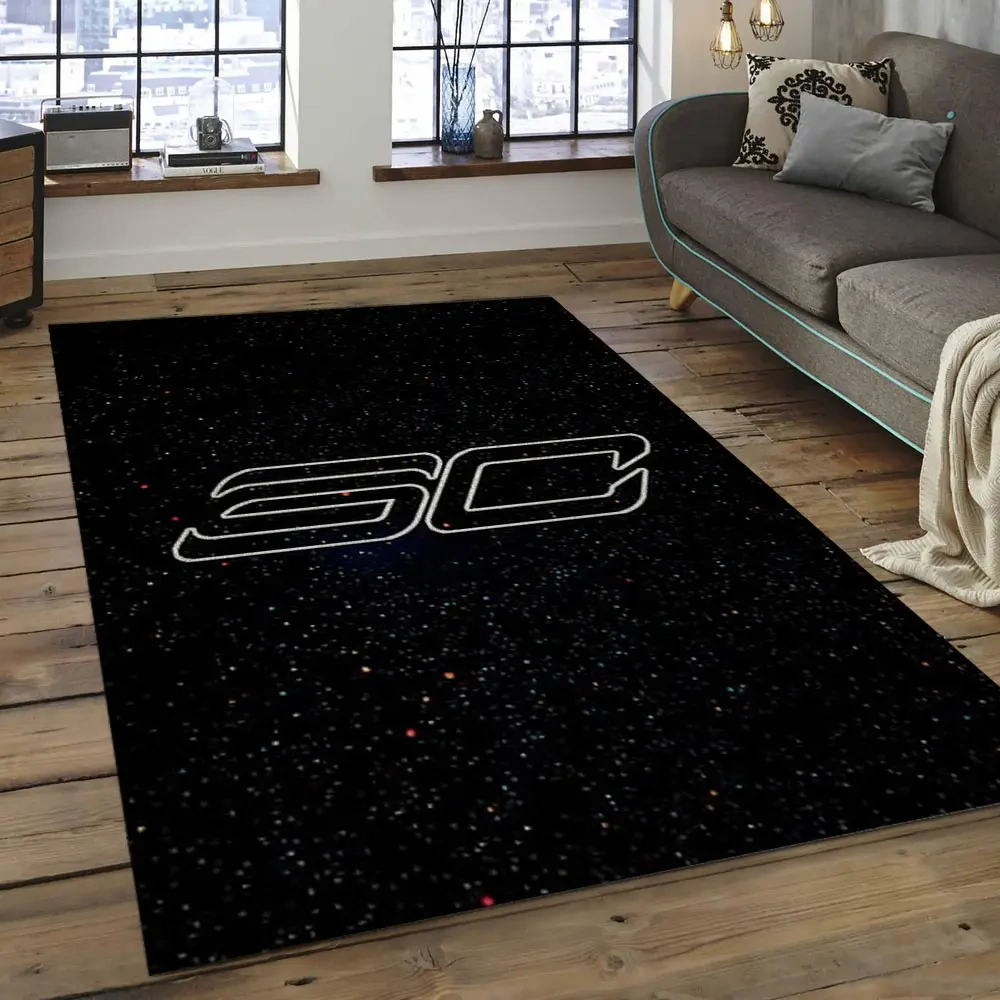 Golden State Warriors Area Rug, NBA Floor Decor, Non-Slip for Basketball Fans 289899