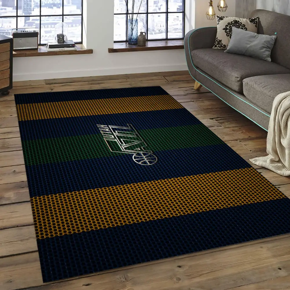 Utah Jazz Area Rug, NBA Floor Decor, Non-Slip for Basketball Fans 289975