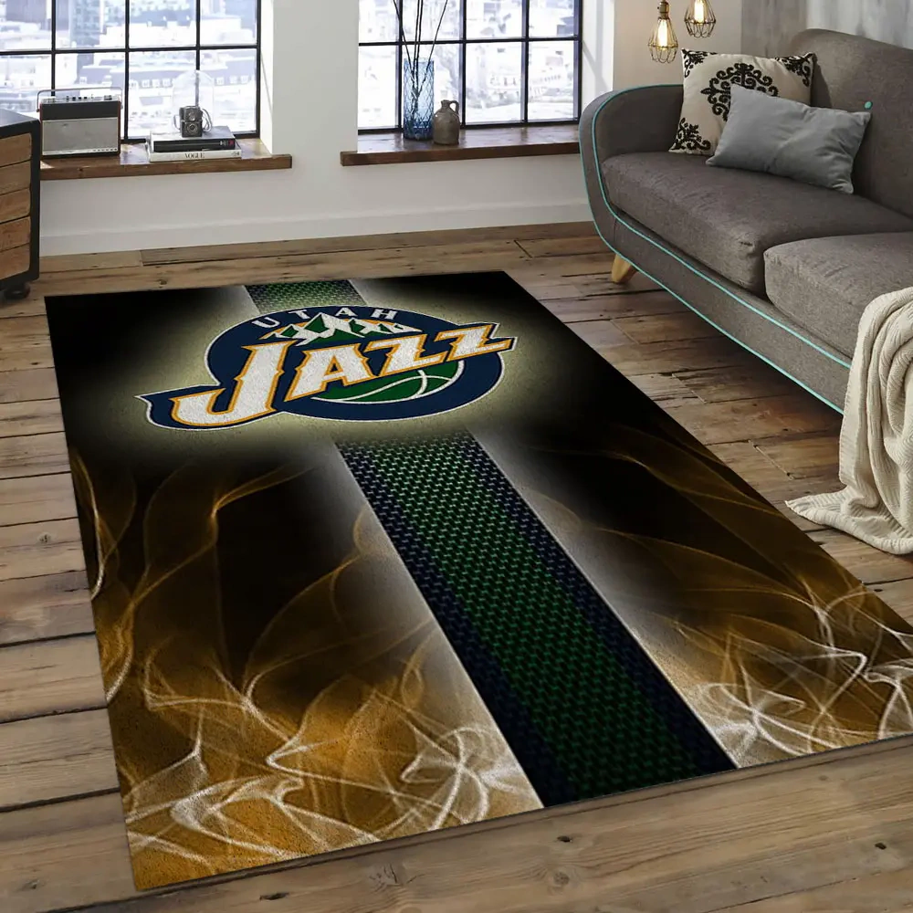 Utah Jazz Area Rug, NBA Floor Decor, Non-Slip for Basketball Fans 289973
