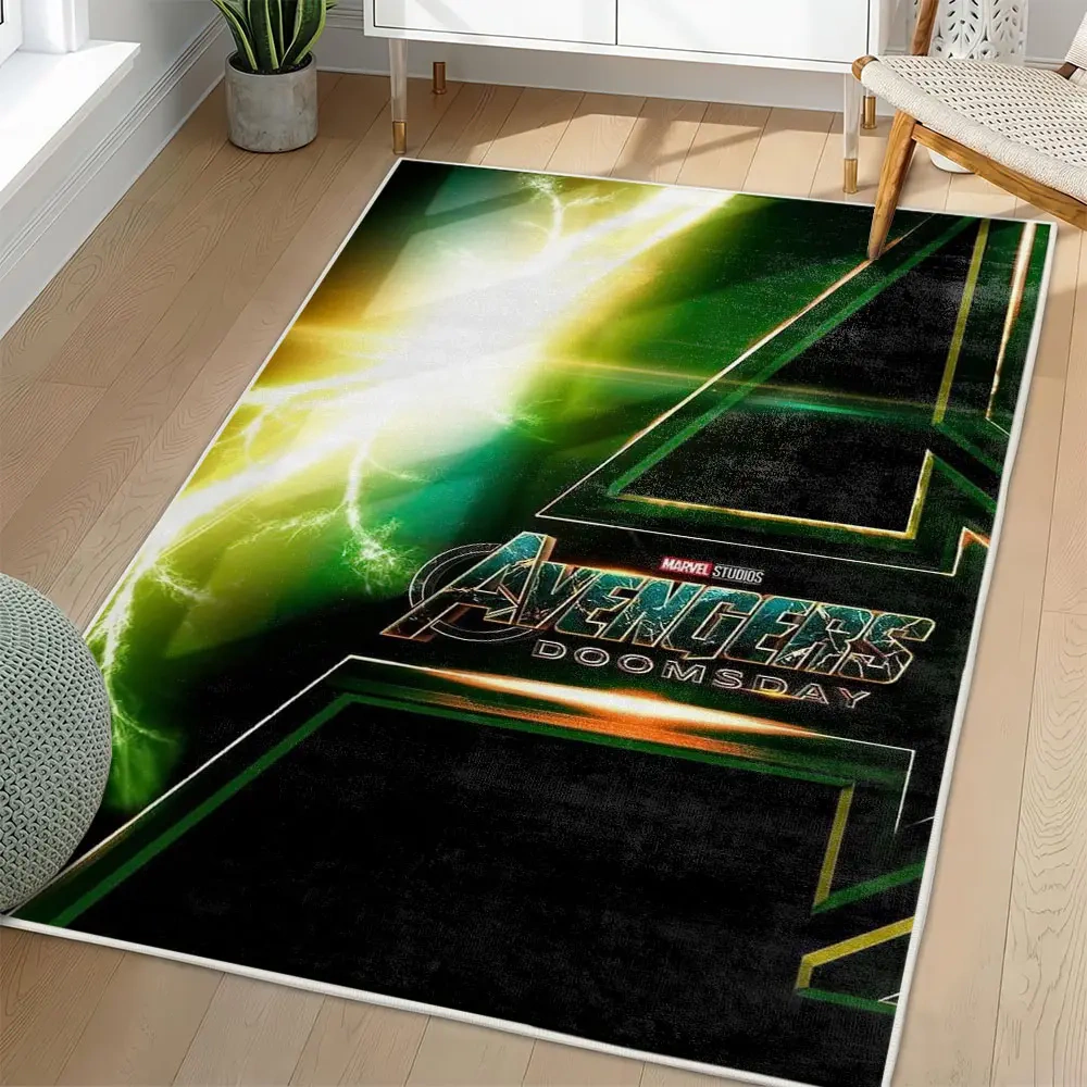 Avengers Doomsday Rug, Movie Rectangular Living Room Area Rug, Presents for Movie Lovers 1310826