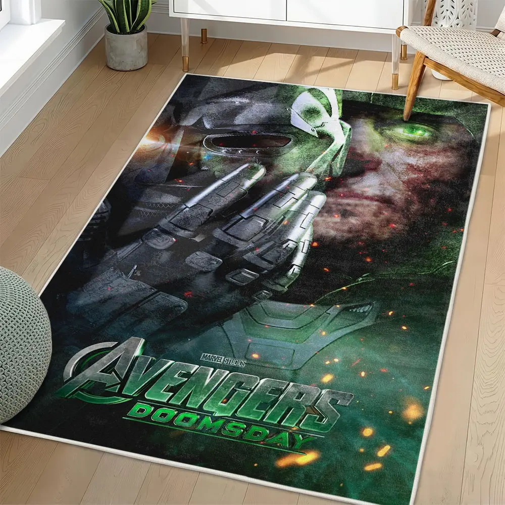 Avengers Doomsday Rug, Movie Rectangular Living Room Area Rug, Presents for Movie Lovers 1310829