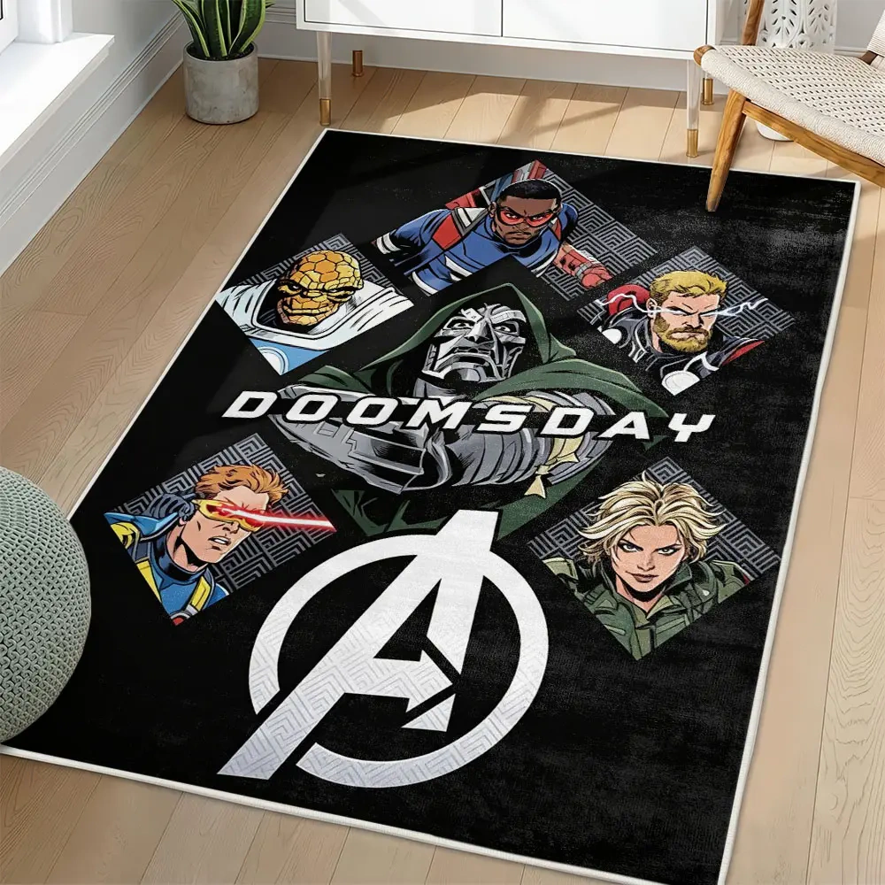 Avengers Doomsday Rug, Movie Rectangular Living Room Area Rug, Presents for Movie Lovers 1310828
