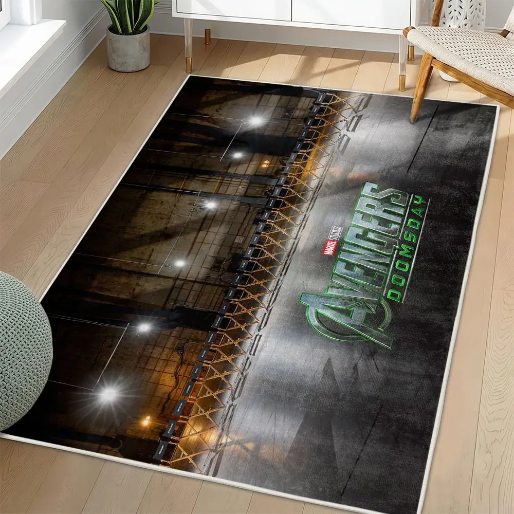 Avengers Doomsday Rug, Movie Rectangular Living Room Area Rug, Presents for Movie Lovers 1310830